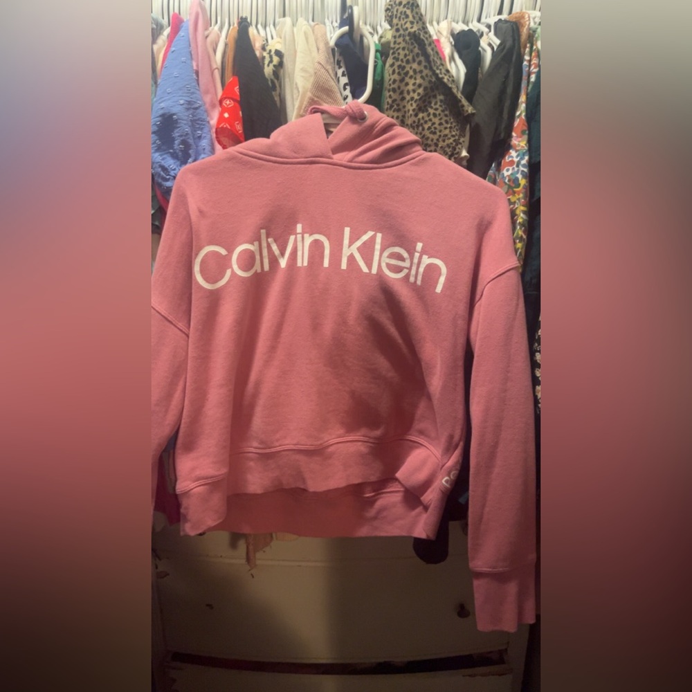 Calvin Klein cropped hoodie